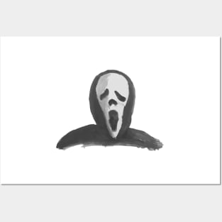 Scream, creepy mask Posters and Art